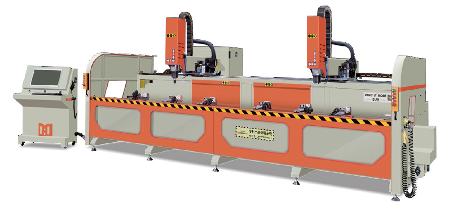 ZSSD-CNC-2400鋁型材雙軸數(shù)控鉆銑床